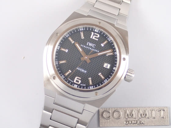 IWC インヂュニア Ref.IW322701 ブラック文字盤 中古 indunia-2