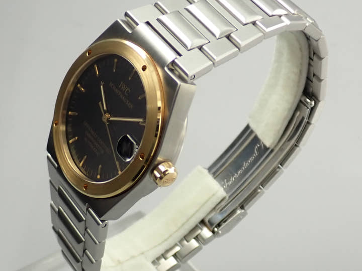 IWC インヂュニア Ref.3521 ブラック文字盤 極美品 T41YA6F8