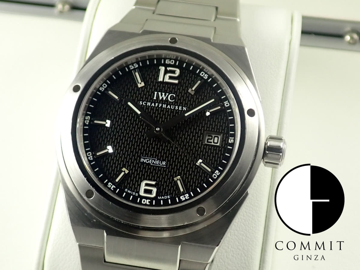 IWC インジュニア Ref.IW322701 ブラック文字盤 中古 ingenieur-4