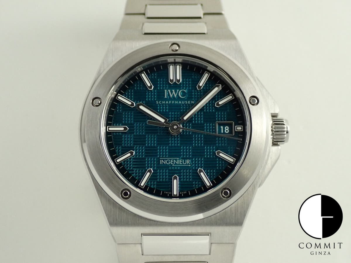 IWC インヂュニア オートマティック 40 Ref.IW328903 グリーン文字盤 極美品 X6618004