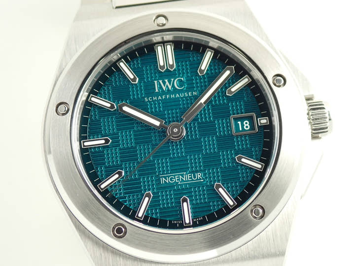 IWC インヂュニア オートマティック 40 Ref.IW328903 グリーン文字盤 極美品 X6618004