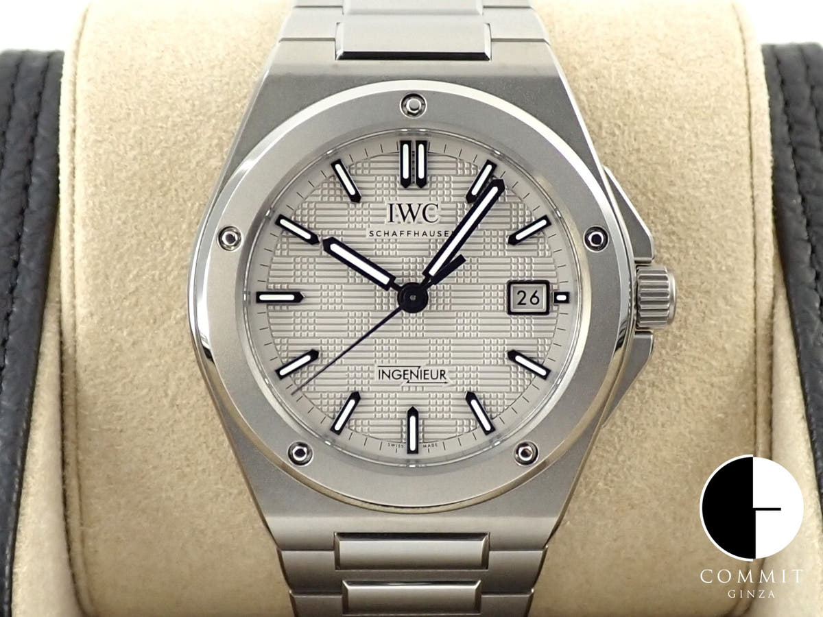 IWC インヂュニア オートマティック 40 Ref.IW328904 グレー文字盤 未使用 336ZCXFM