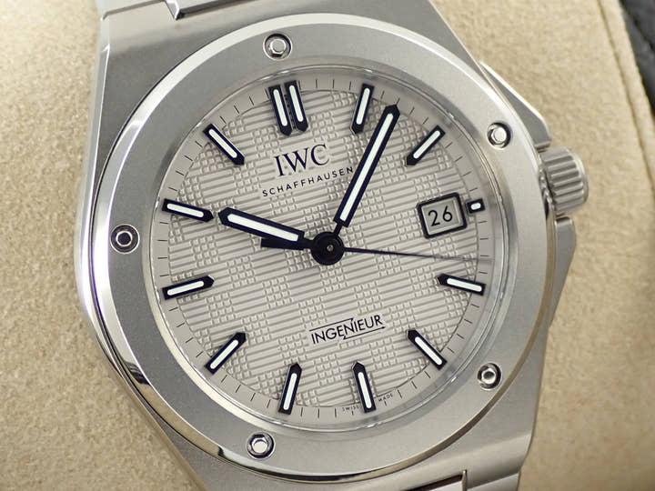 IWC インヂュニア オートマティック 40 Ref.IW328904 グレー文字盤 未使用 336ZCXFM