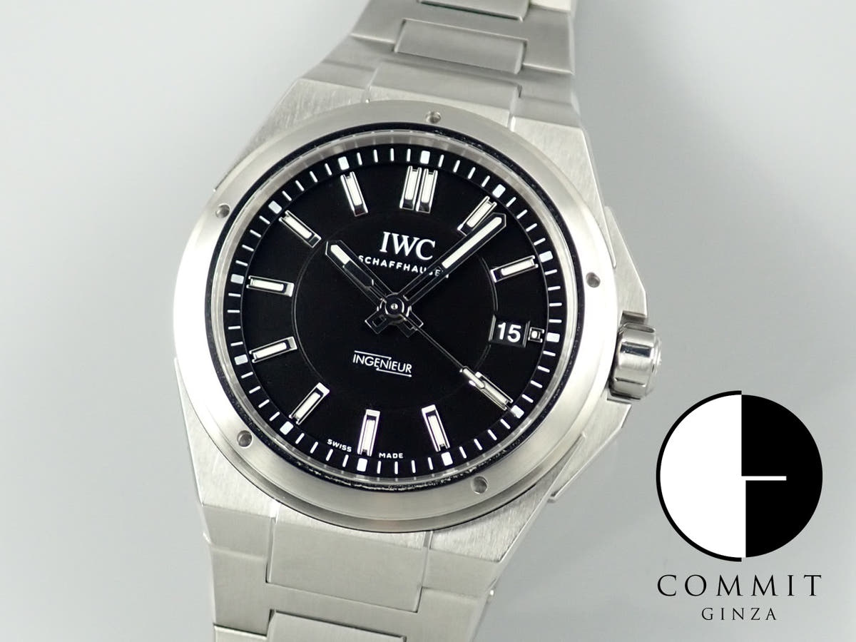 IWC インジュニア Ref.IW323902 ブラック文字盤 美品 ingenieur-5