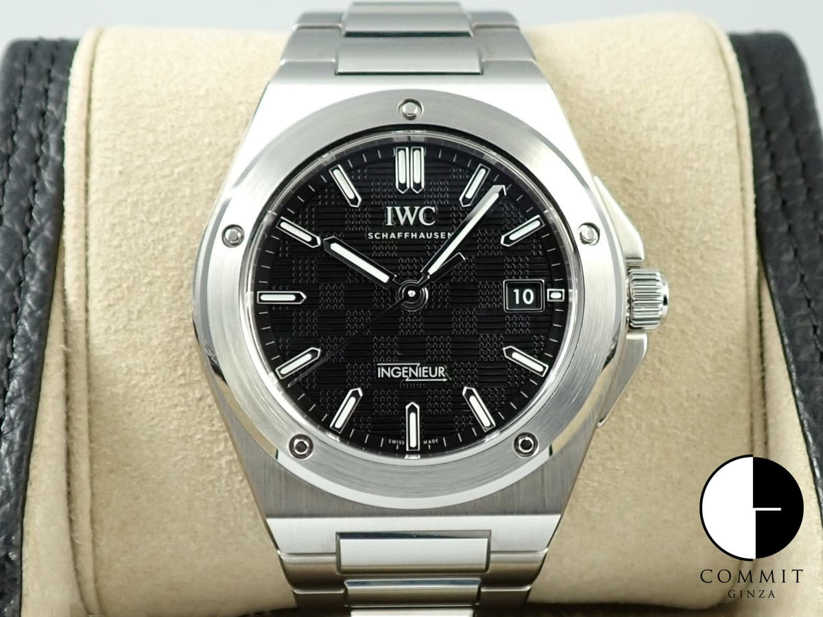 IWC インヂュニア オートマティック 40 Ref.IW328901 ブラック文字盤 極美品 JX9HMKLW