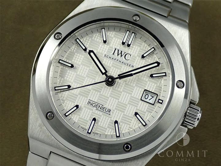 IWC インヂュニア オートマティック 40 Ref.IW328902 ホワイト文字盤 美品 P0001771