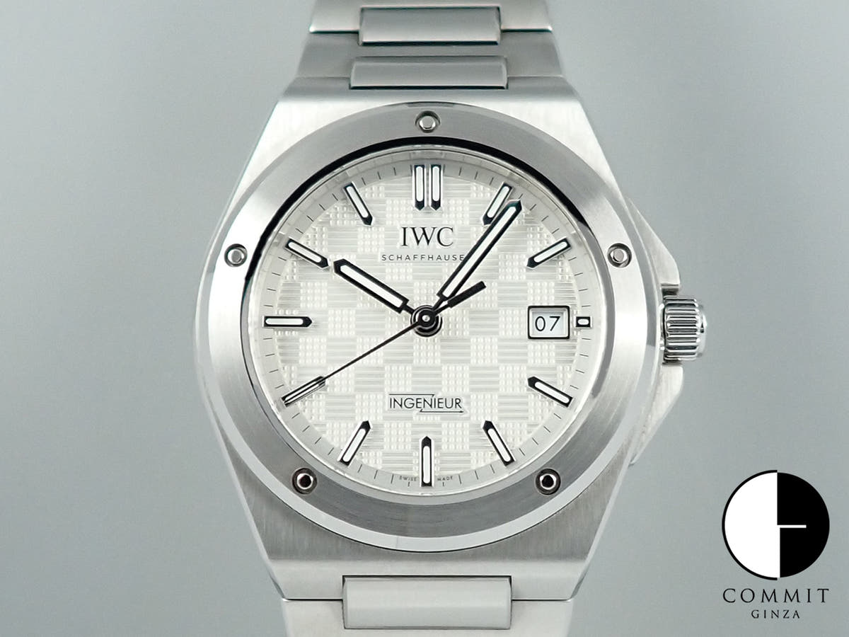 IWC インヂュニア オートマティック 40 Ref.IW328902 ホワイト文字盤 美品 P0001771
