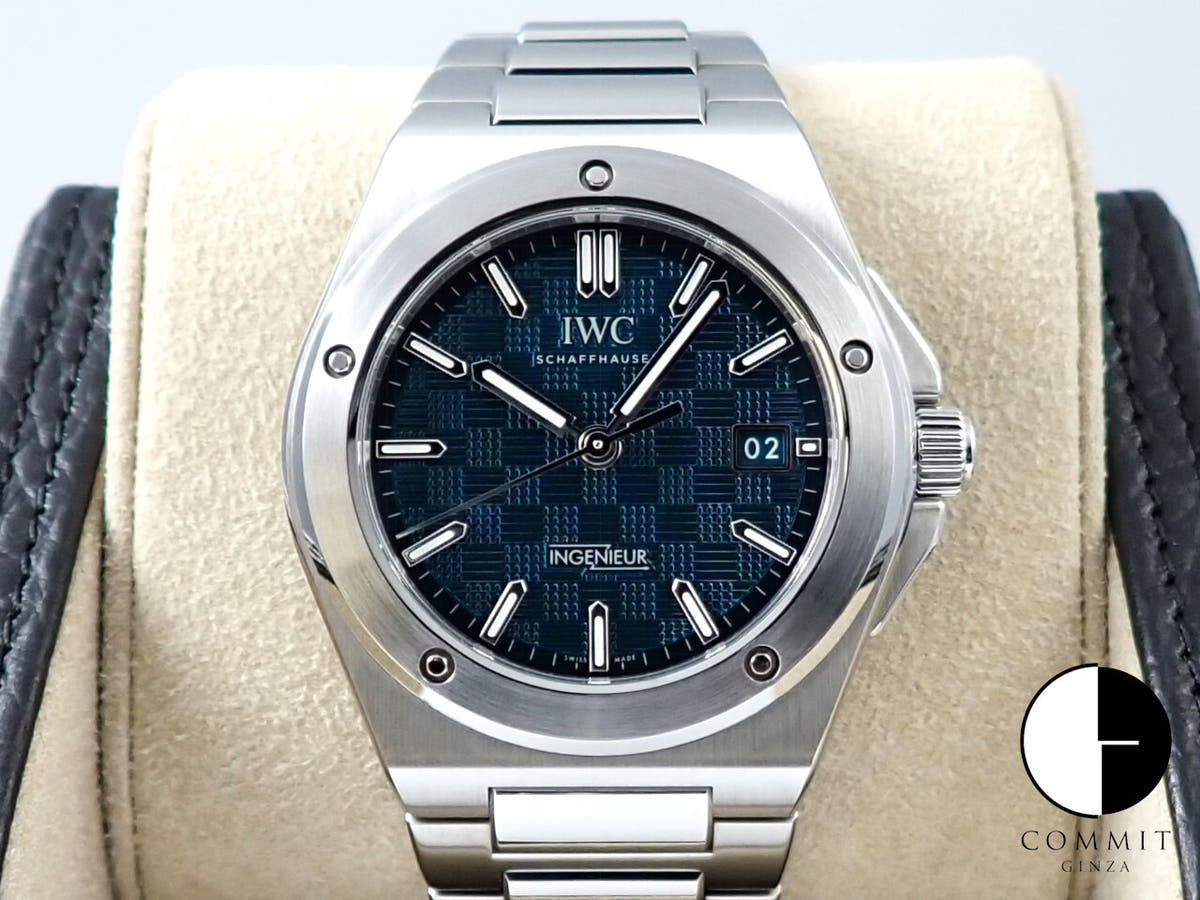 IWC インヂュニア オートマティック 40 Ref.IW328903 グリーン文字盤 美中古 77F11482