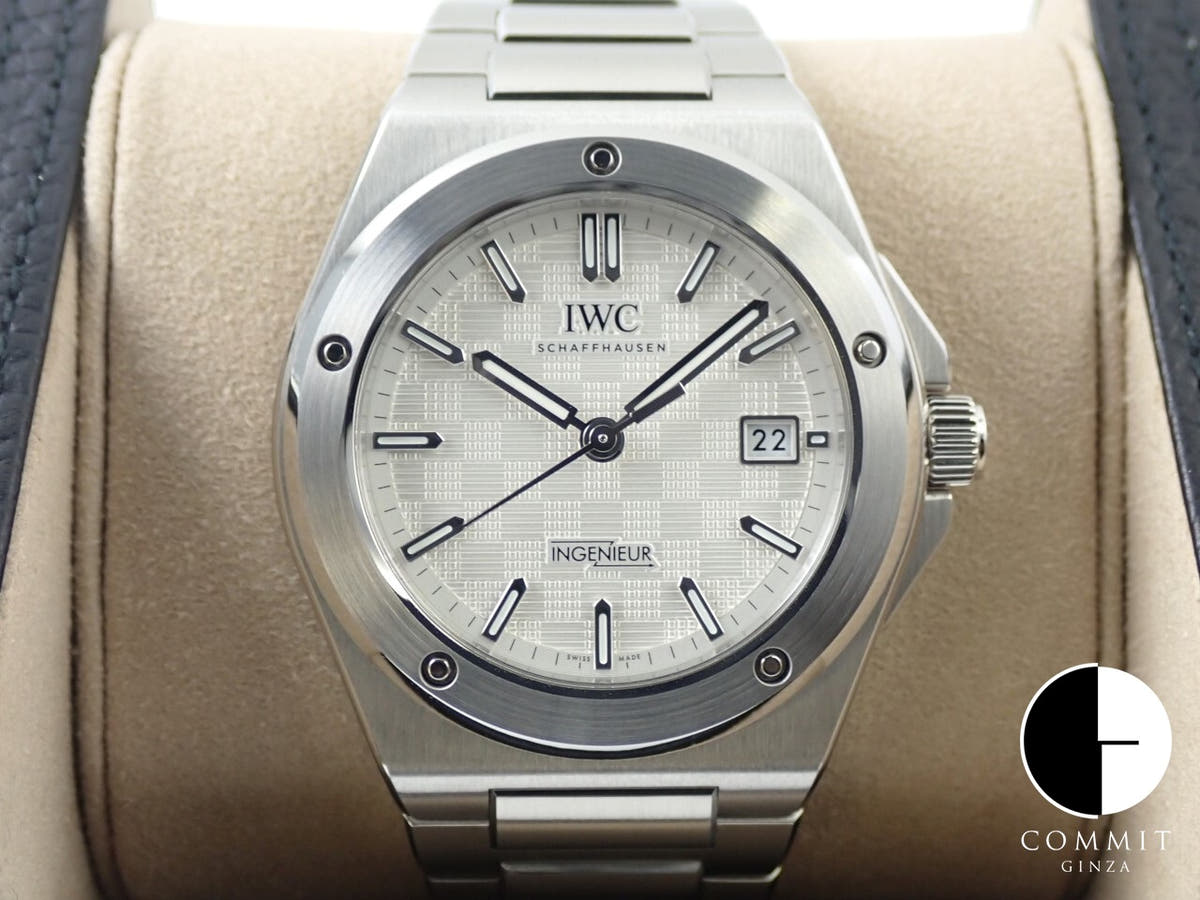 IWC インヂュニア オートマティック 40 Ref.IW328902 ホワイト文字盤 未使用 6JWFK423