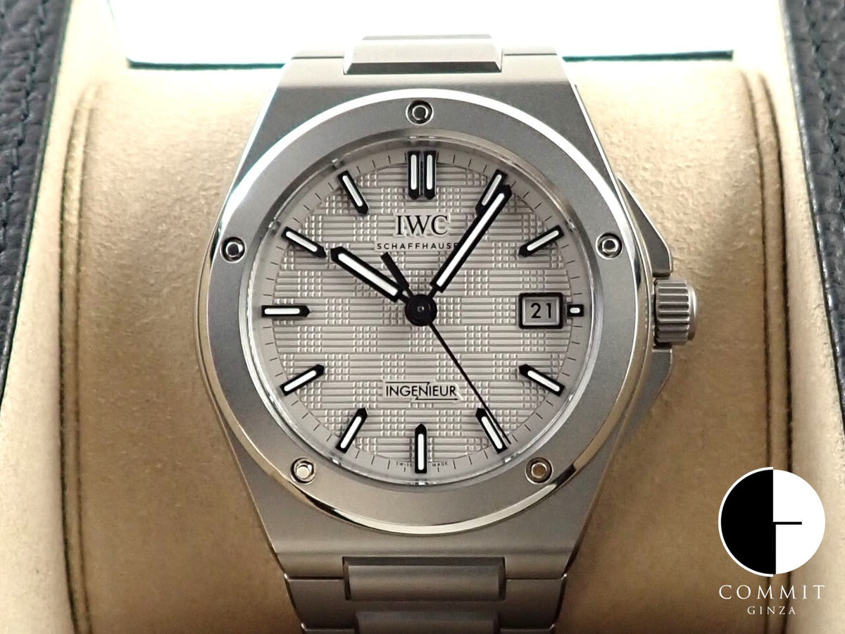 IWC インヂュニア オートマティック 40 Ref.IW328904 グレー文字盤 未使用 X5K3FLHM