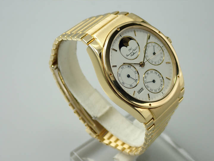 IWC インヂュニア パーペチュアルカレンダー Ref.IW9240 ホワイト文字盤 美品 HA152853