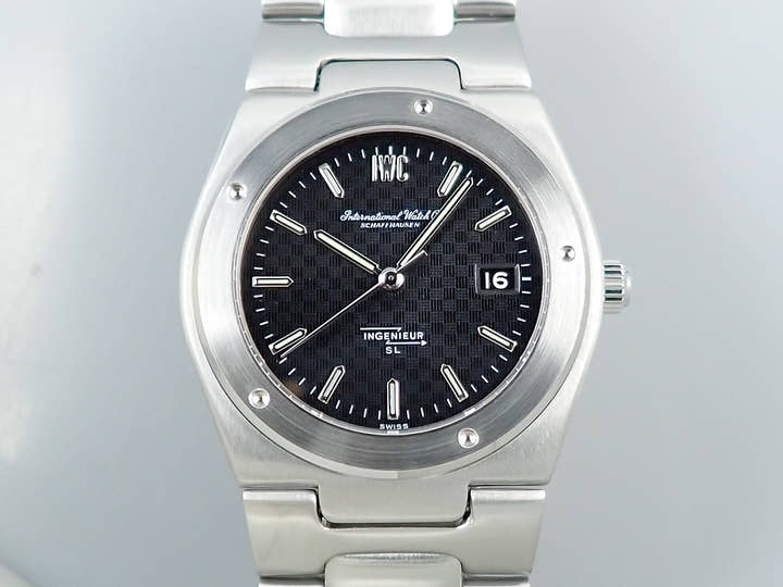 IWC インヂュニア SL Ref.1832 ブラック文字盤 美品 S1AASJ11