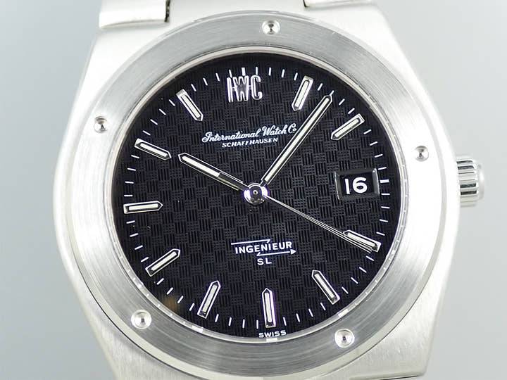 IWC インヂュニア SL Ref.1832 ブラック文字盤 美品 S1AASJ11