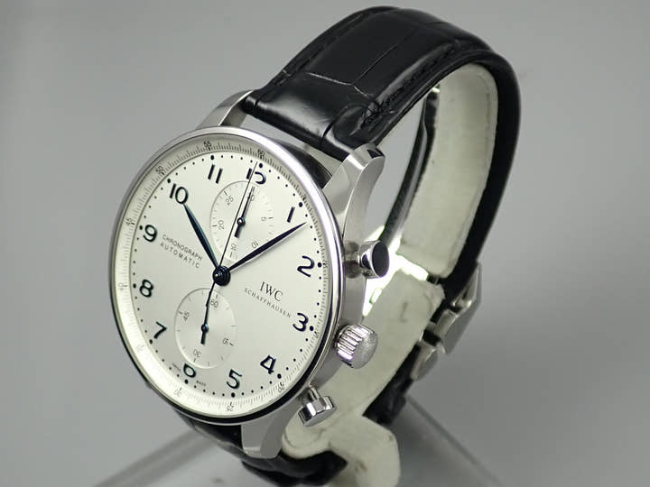 IWC ポルトギーゼ Ref.IW371446 シルバー文字盤 中古 iwc-10