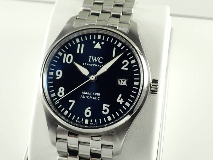 IWC パイロットウォッチ Ref.IW327010 ブルー文字盤 美品 iwc-11