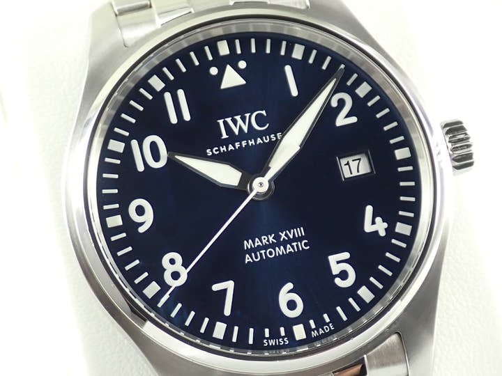 IWC パイロットウォッチ Ref.IW327010 ブルー文字盤 美品 iwc-11