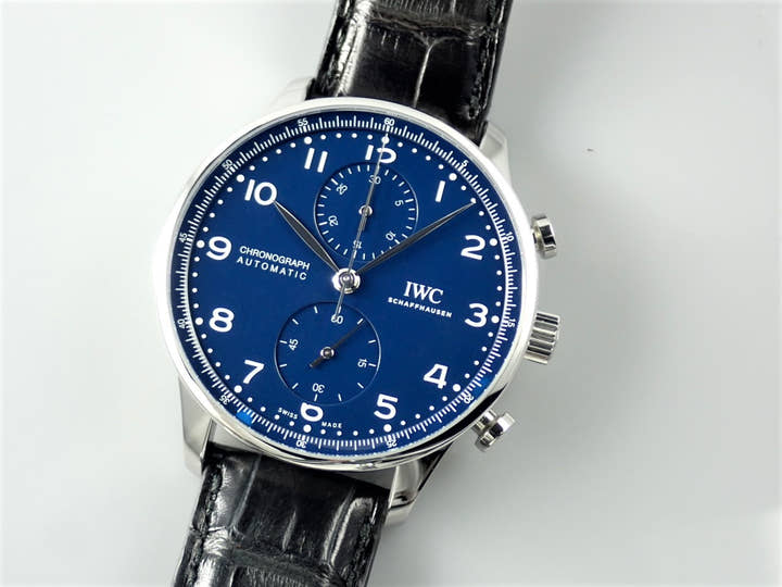 IWC ポルトギーゼ Ref.IW371601 ブルー文字盤 美品 iwc-12
