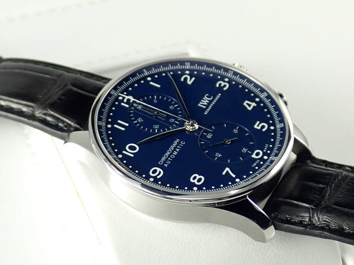 IWC ポルトギーゼ Ref.IW371601 ブルー文字盤 美品 iwc-12