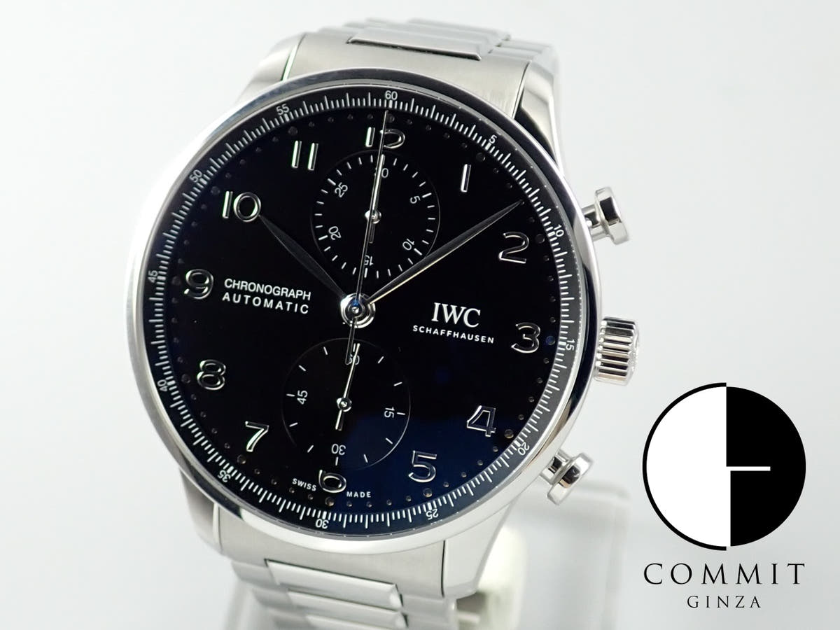 IWC ポルトギーゼ Ref.IW371609 ブラック文字盤 極美品 iwc-13