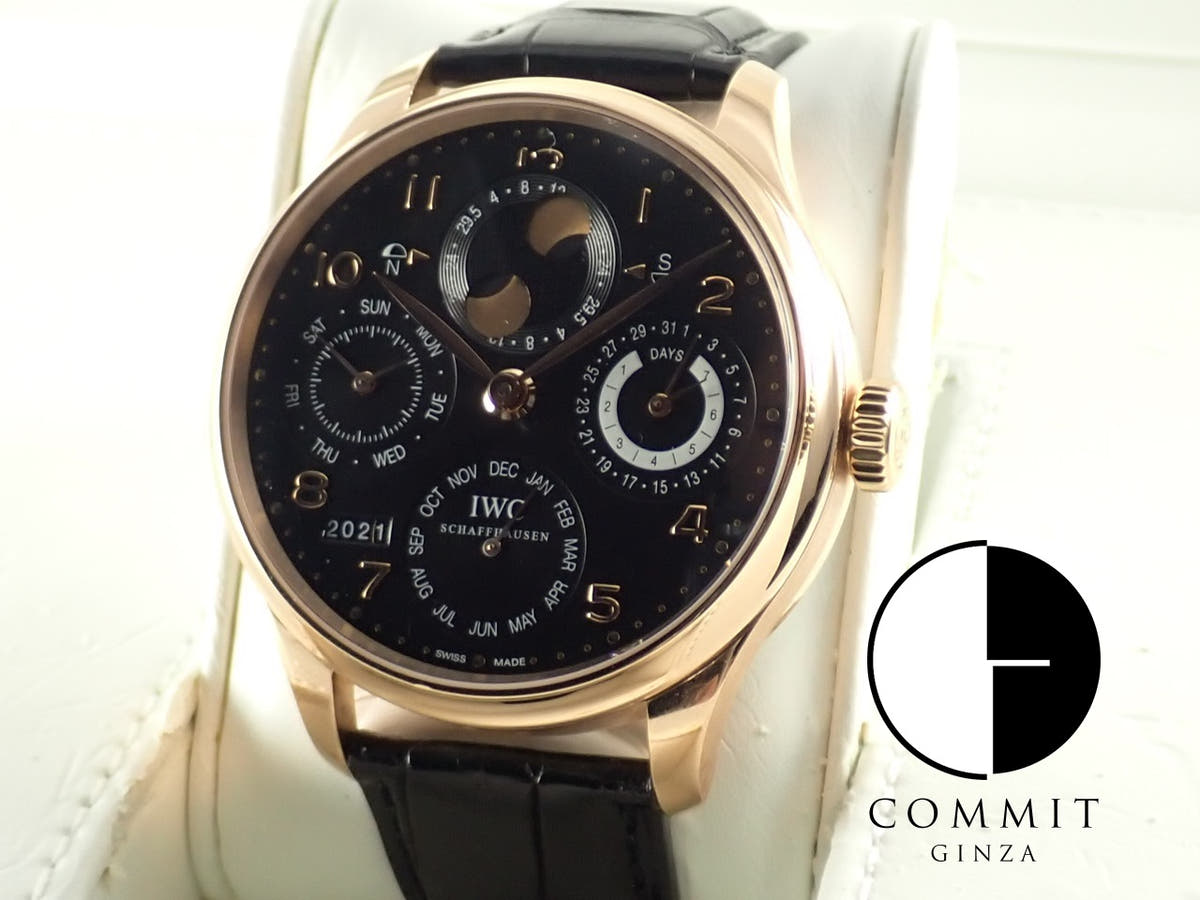 IWC ポルトギーゼ Ref.IW503202 ブラック文字盤 中古 iwc-14