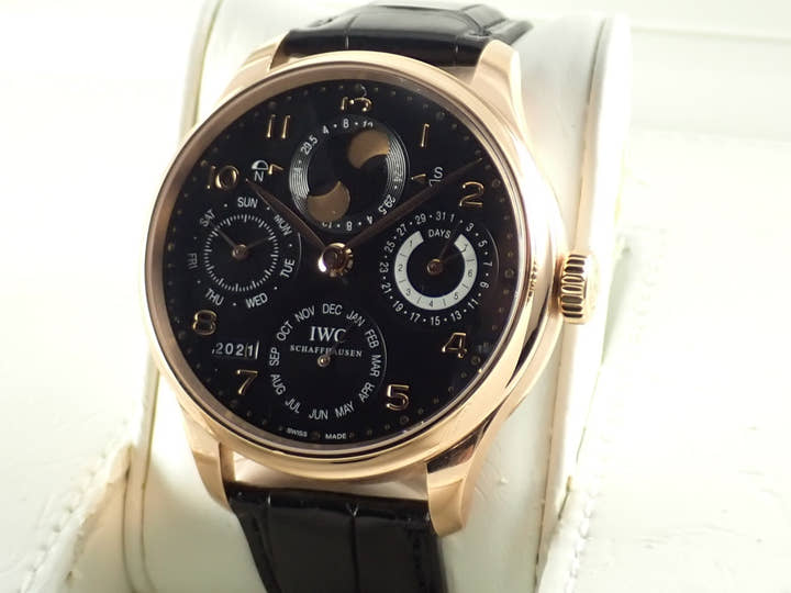 IWC ポルトギーゼ Ref.IW503202 ブラック文字盤 中古 iwc-14