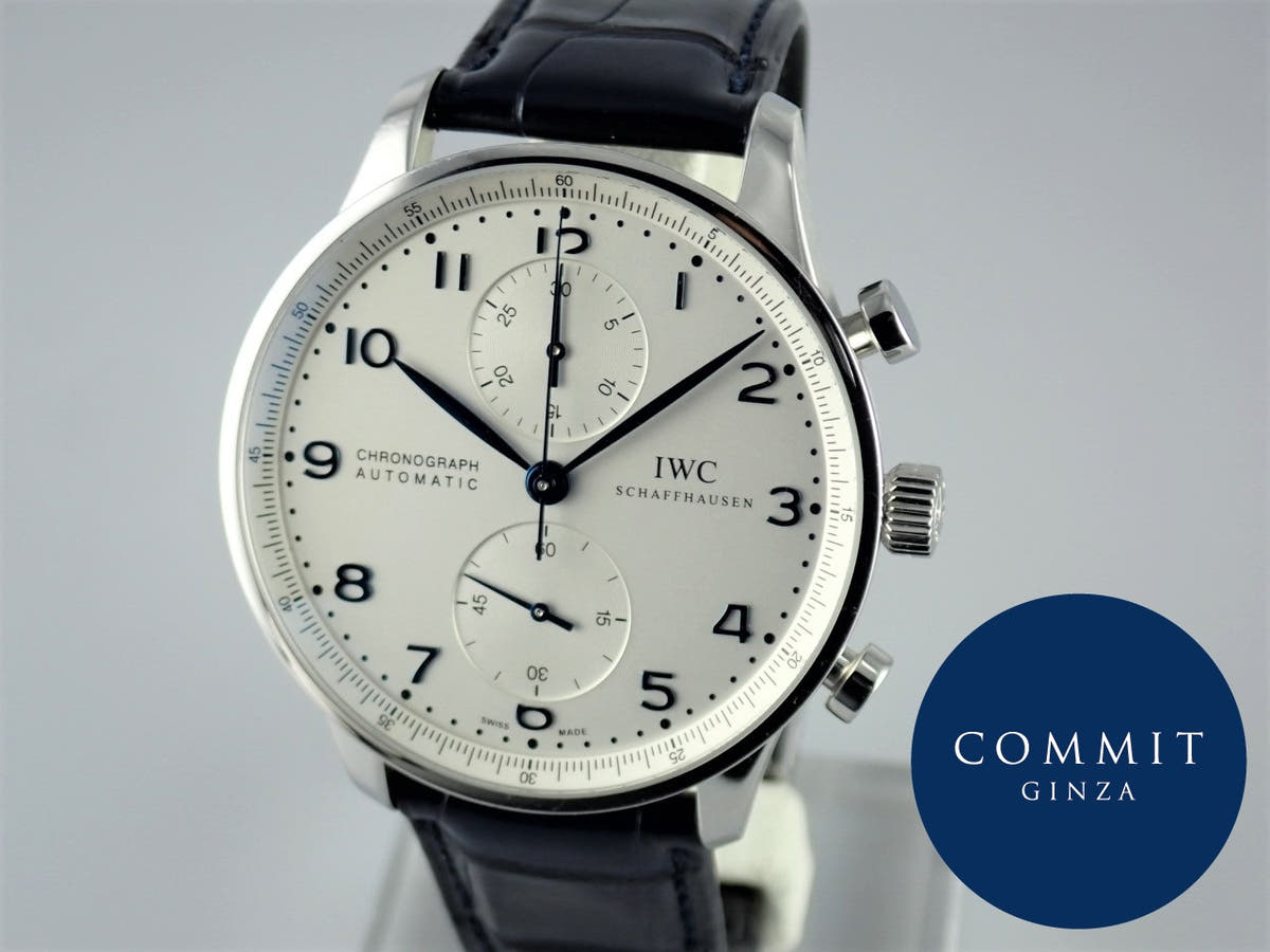IWC ポルトギーゼ Ref.IW371446 シルバー文字盤 中古 iwc-2