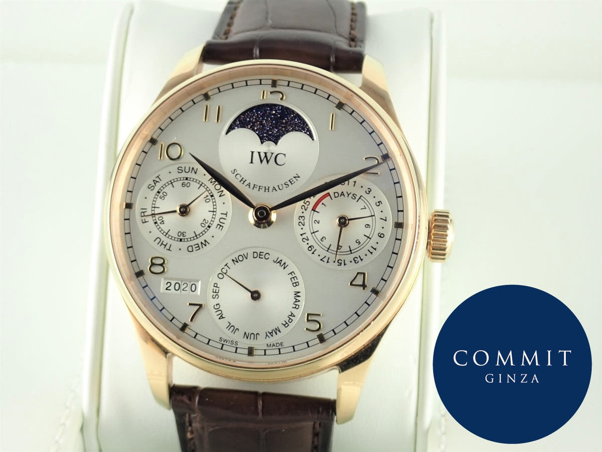 IWC ポルトギーゼ Ref.IW502213 シルバー文字盤 中古 iwc-4
