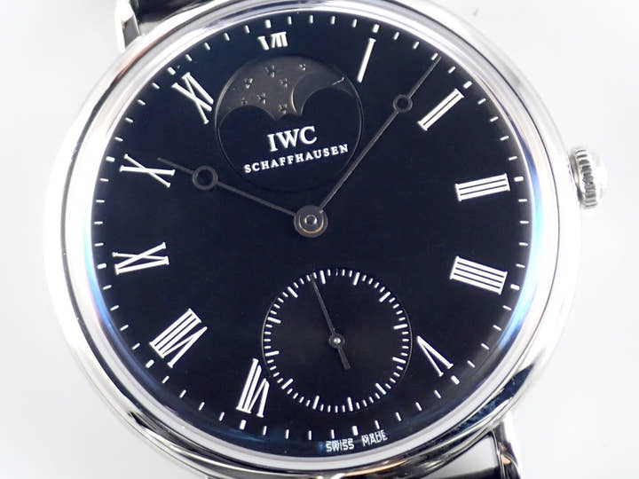 IWC ヴィンテージコレクション ポートフィノ Ref.IW544801 ブラック文字盤 中古 X5QZA6R9