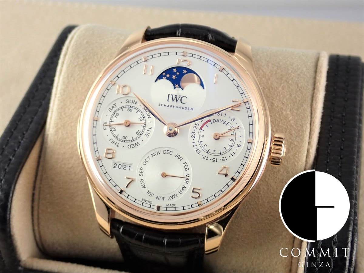 IWC ポルトギーゼ Ref.IW503302 シルバー文字盤 中古 iwc-8