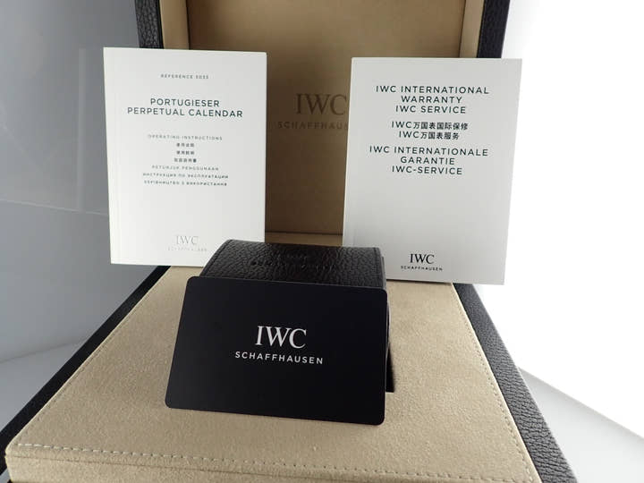 IWC ポルトギーゼ Ref.IW503302 シルバー文字盤 中古 iwc-8