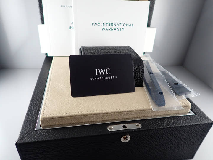 IWC ポルトギーゼ Ref.IW344205 ブルー文字盤 中古 iwc-9