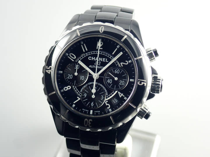シャネル J12 Ref.H0940 ブラック文字盤 中古 j12-7