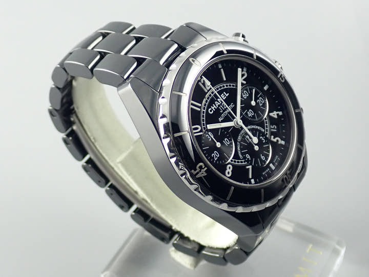 シャネル J12 Ref.H0940 ブラック文字盤 中古 j12-7