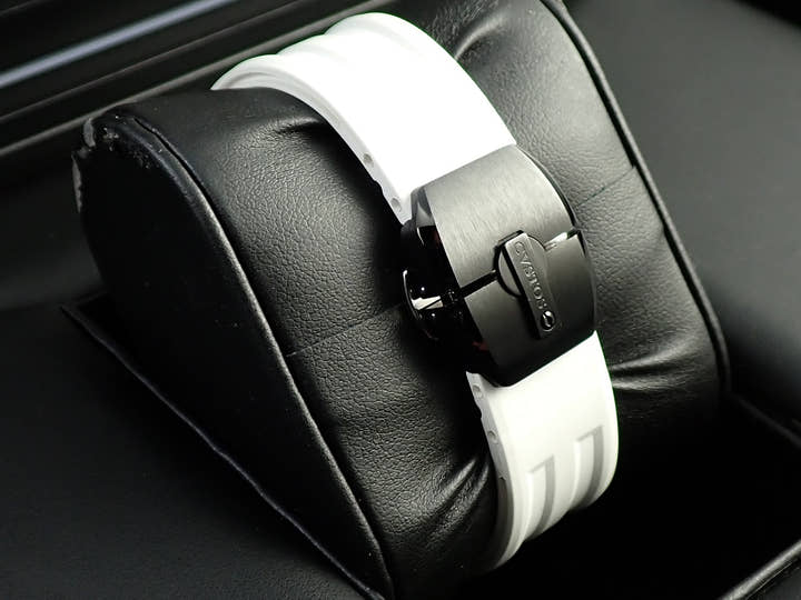 クストス チャレンジ ジェットライナー2 Ref.CVT-JET2-PS スケルトン文字盤 中古 X8TYPJYM