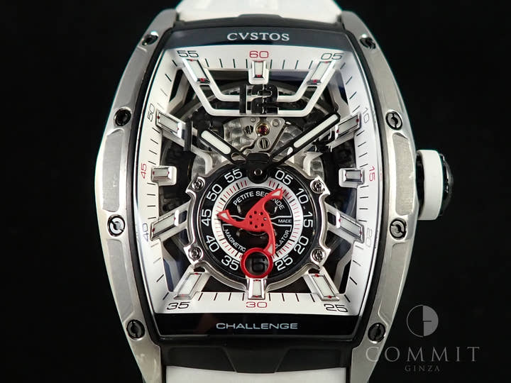 クストス チャレンジ ジェットライナー2 Ref.CVT-JET2-PS スケルトン文字盤 中古 X8TYPJYM