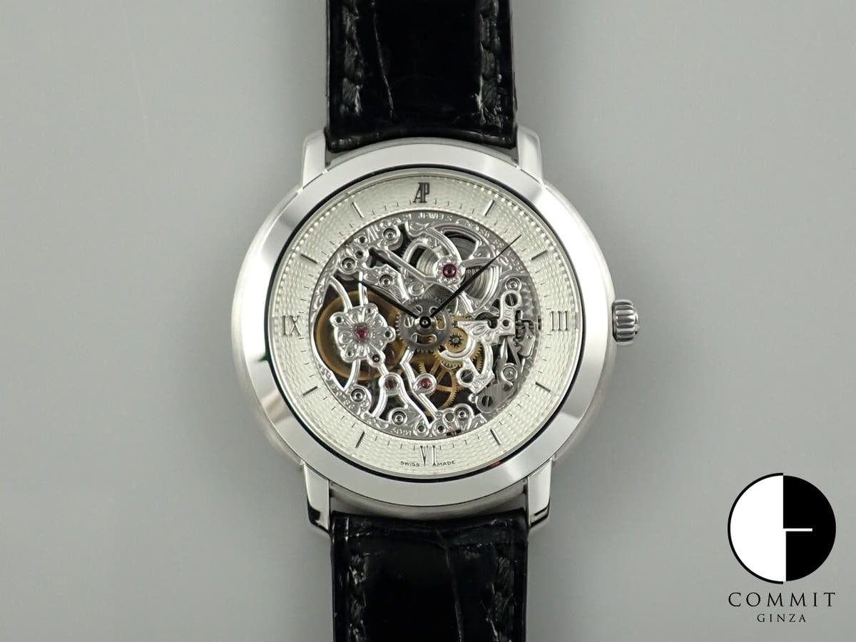 オーデマピゲ ジュール オーデマ スケルトン Ref.15058BC.OO.A001CR.01 ホワイトゴールド スケルトン文字盤