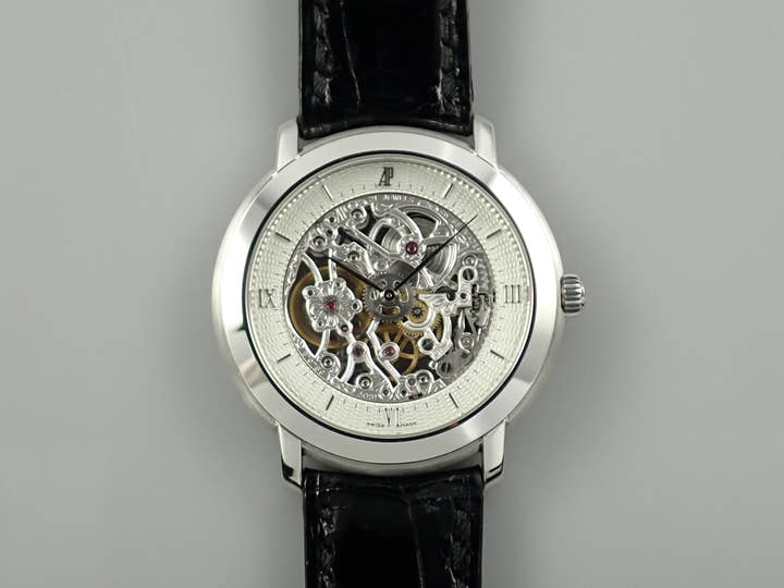 オーデマピゲ ジュール オーデマ スケルトン Ref.15058BC.OO.A001CR.01 ホワイトゴールド スケルトン文字盤