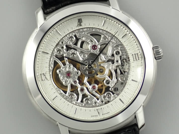 オーデマピゲ ジュール オーデマ スケルトン Ref.15058BC.OO.A001CR.01 ホワイトゴールド スケルトン文字盤