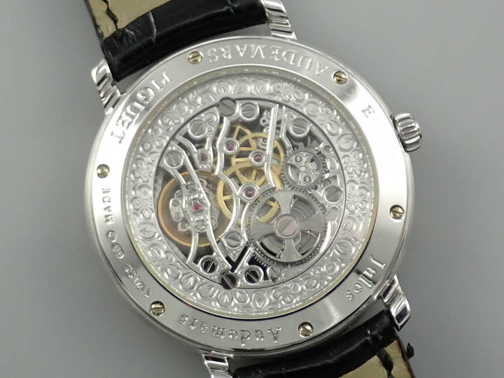 オーデマピゲ ジュール オーデマ スケルトン Ref.15058BC.OO.A001CR.01 ホワイトゴールド スケルトン文字盤