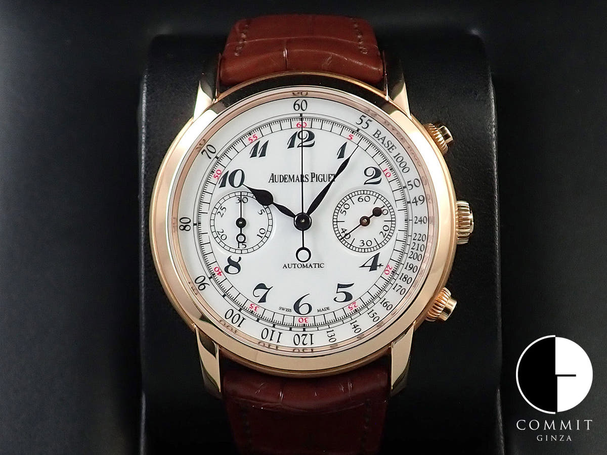 オーデマピゲ ジュール オーデマ スケルトン Ref.26100OR.OO.D088CR.01 ピンクゴールド ホワイト文字盤