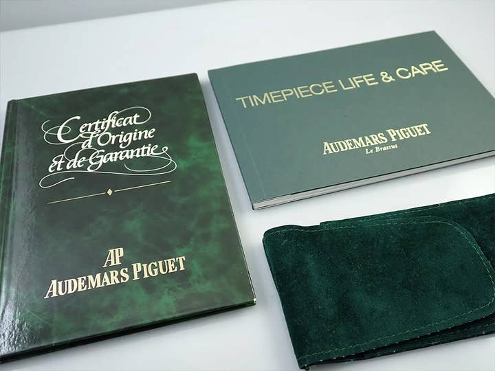 オーデマピゲ カレ Ref.BA4876/002 イエローゴールド ホワイト文字盤