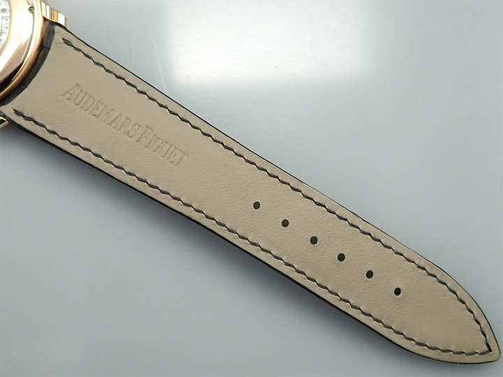 オーデマピゲ ジュール オーデマ エクストラシン Ref.15180OR.OO.A002CR.01 ピンクゴールド ブラック文字盤