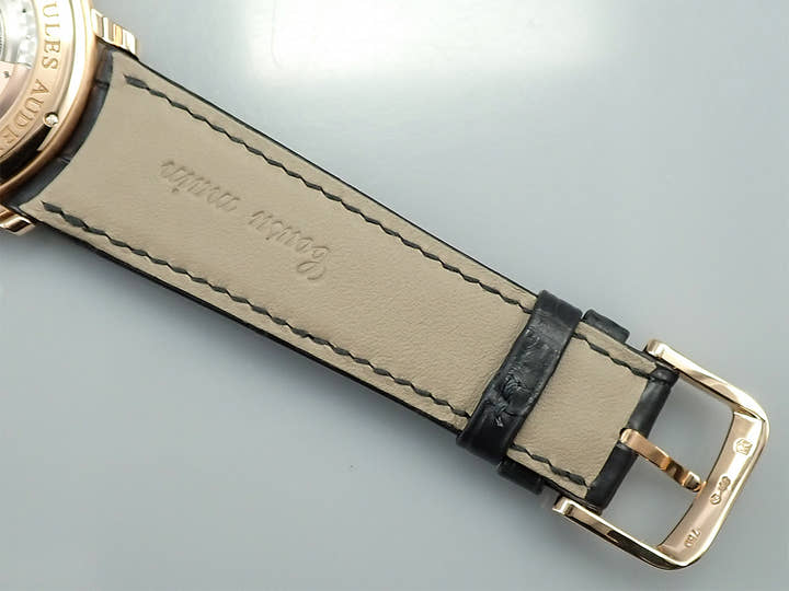 オーデマピゲ ジュール オーデマ エクストラシン Ref.15180OR.OO.A002CR.01 ピンクゴールド ブラック文字盤