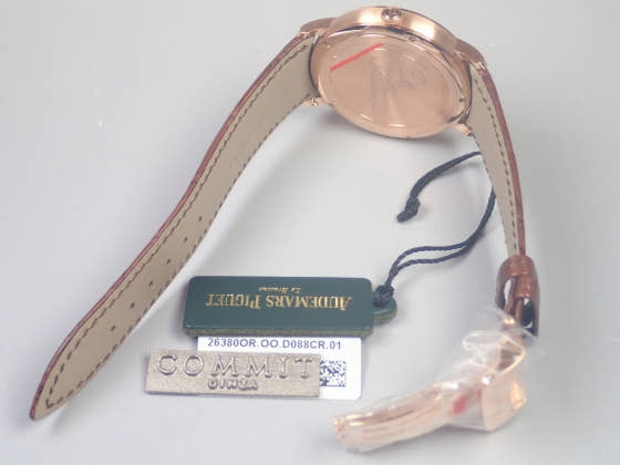 オーデマピゲ ジュールオーデマ Ref.26380OR.OO.D088CR.01 シルバー文字盤 未使用 jules-audemars-3