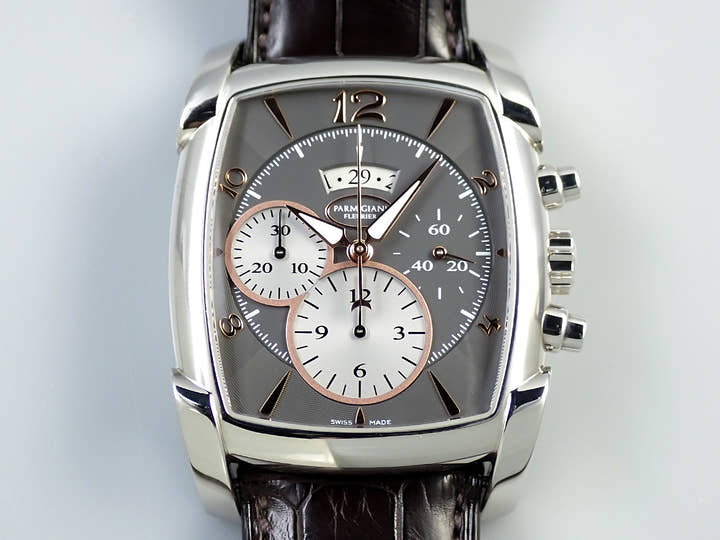 パルミジャーニフルリエ カルパグラフ Ref.PF005210-10 グレー文字盤 中古 450T268K