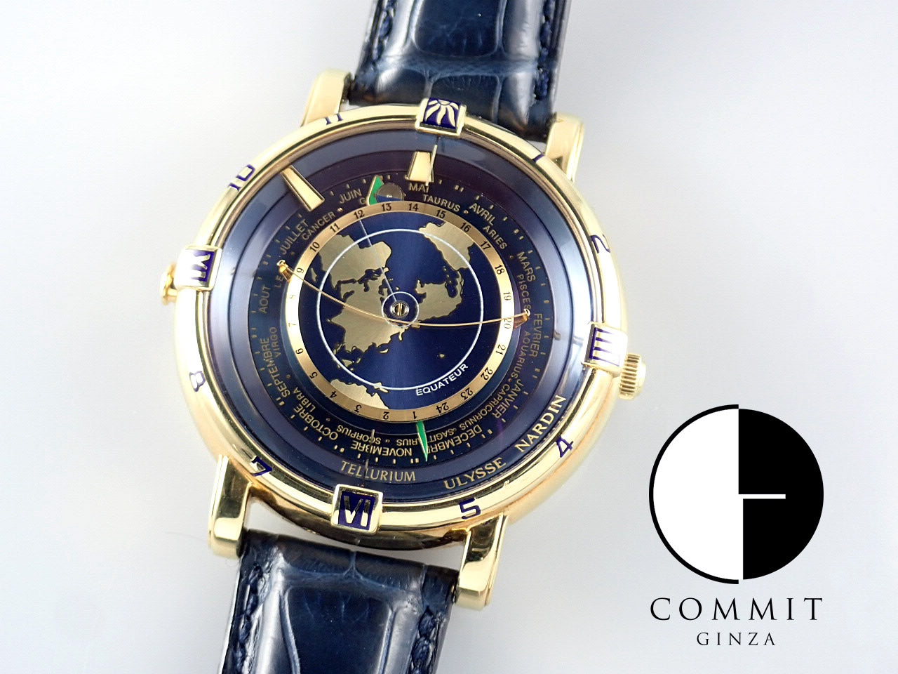 ユリスナルダン テリリウム 871-22 ブルー 中古 kepler |高級 ユリスナルダン テリリウム 871-22 ブルー 中古 kepler |高級