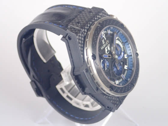 ウブロ キングパワー Ref.703.QM.1129.HR.FIL11 ブラック/ブルー文字盤 中古 kingpower-2