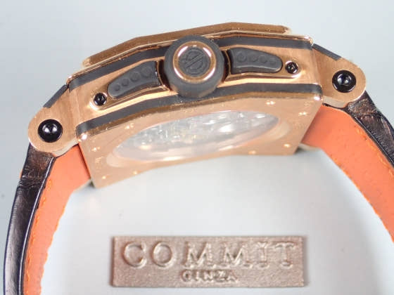 ロジェデュブイ キングスクエア Ref.KS40-78-51-00/0OR00/B オレンジ文字盤 中古 kingsquare