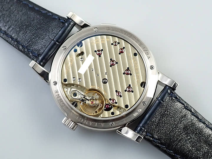 A.ランゲ&ゾーネ ランゲ1 Ref.191.028 ダークブルー文字盤 美品 90887A63