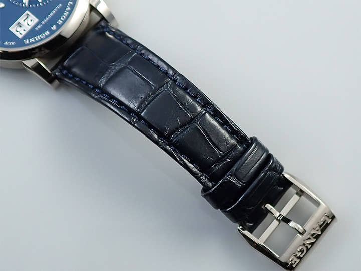 A.ランゲ&ゾーネ ランゲ1 Ref.191.028 ダークブルー文字盤 美品 90887A63